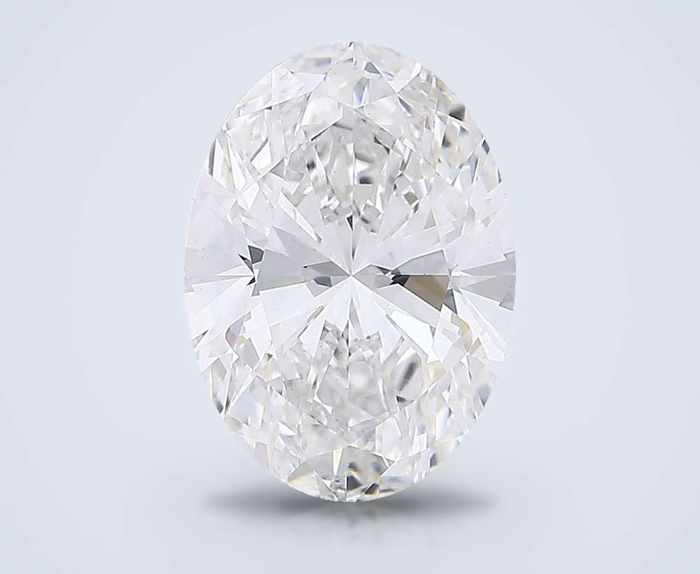11.07 Carat Oval Lab Diamond
