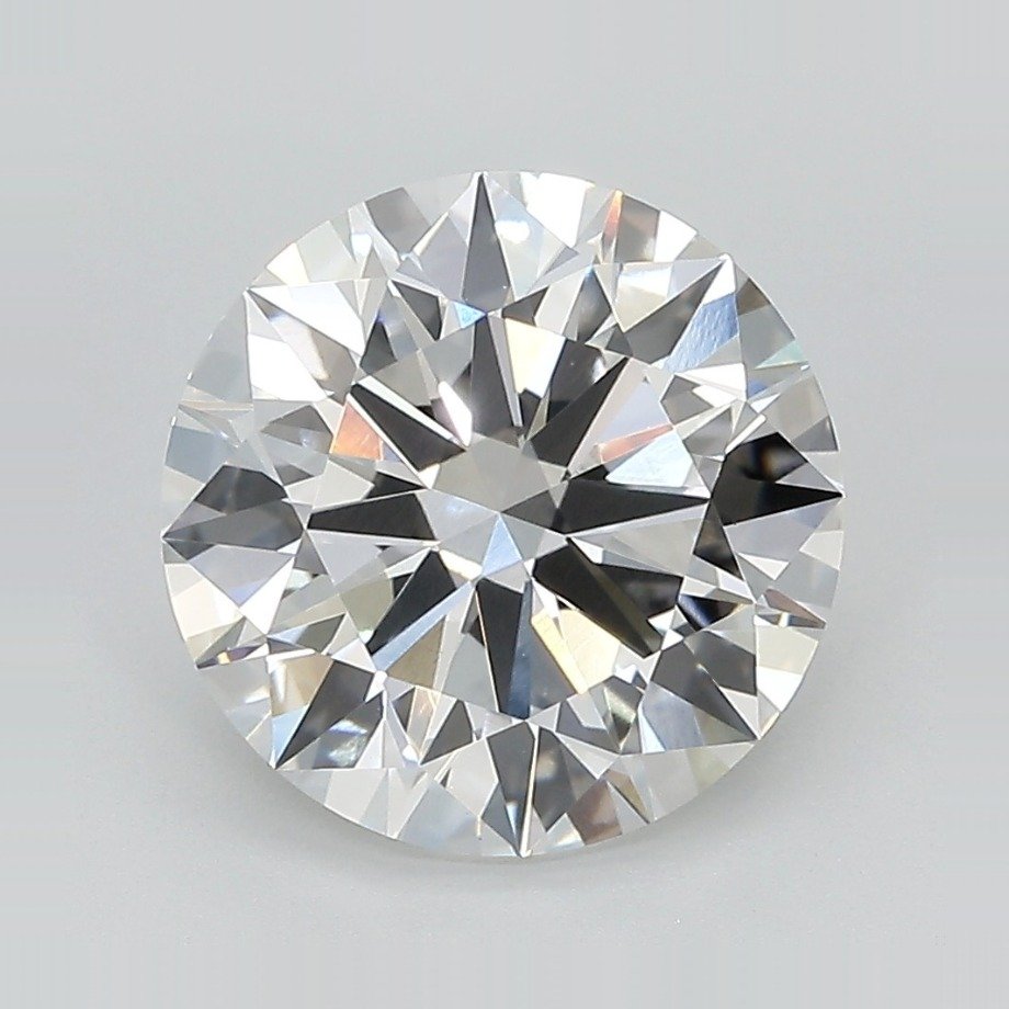 3.96ct D VS1 Rare Carat Ideal Cut Round Lab Grown Diamond