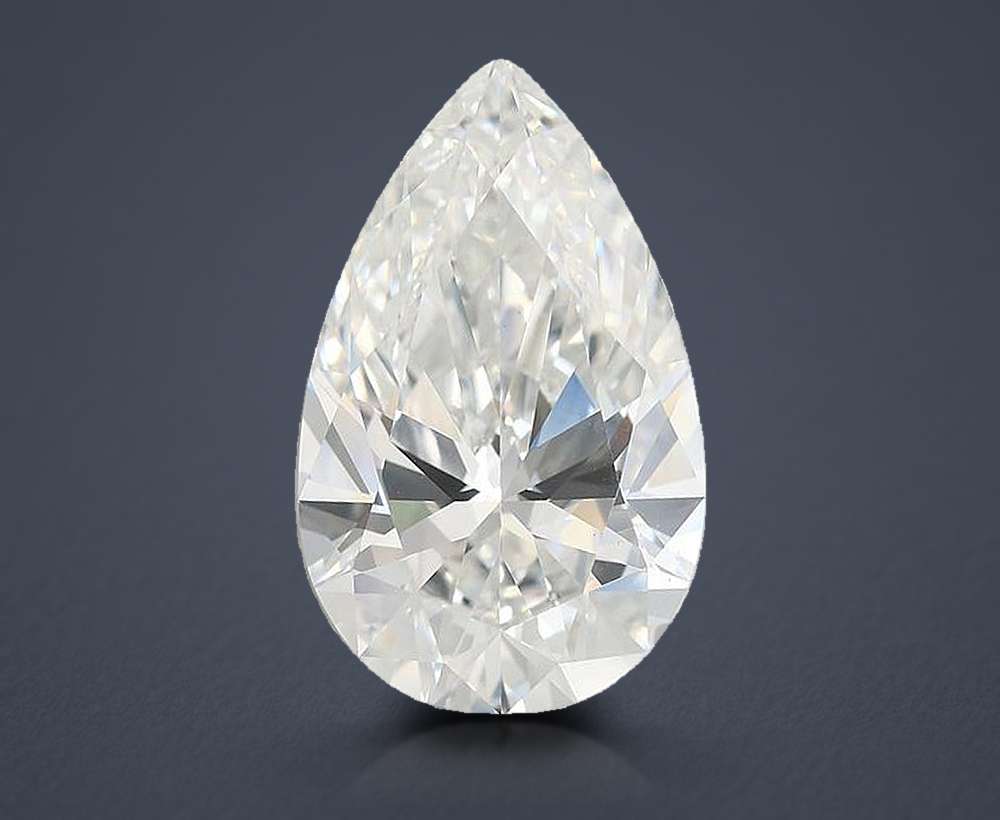 7.09 Carat Pear Lab Diamond