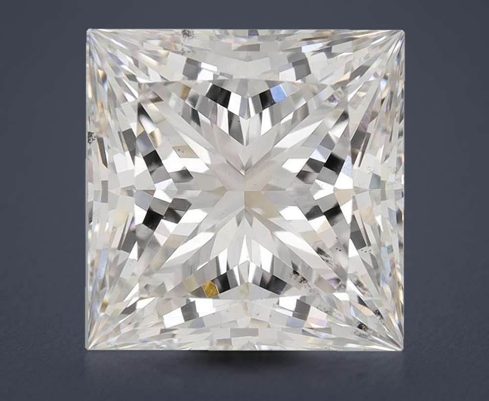 2.72 Carat Princess Lab Diamond