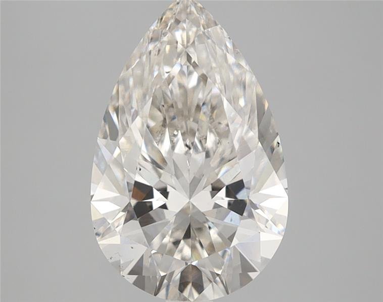 2.10ct H VS2 Rare Carat Ideal Cut Pear Lab Grown Diamond