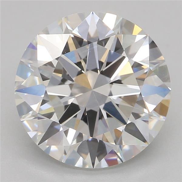 2.04ct F VVS2 Excellent Cut Round Lab Grown Diamond