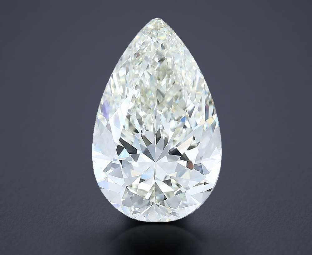 5.01 Carat Pear Natural Diamond