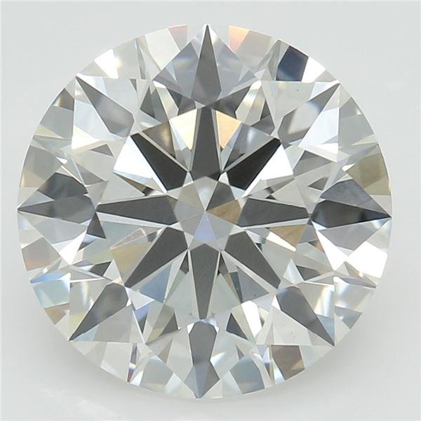 2.55ct I VVS2 Rare Carat Ideal Cut Round Lab Grown Diamond