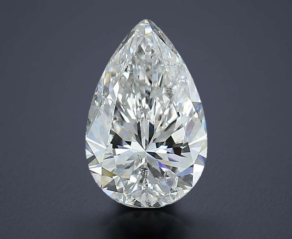 2.01 Carat Pear Natural Diamond