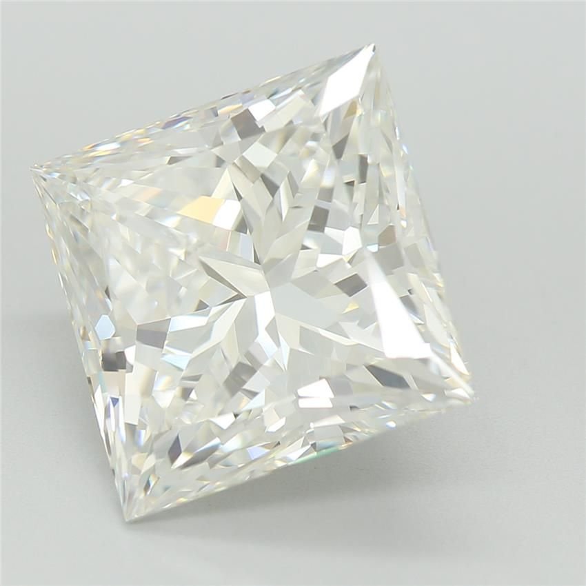 5.02ct F VVS2 Rare Carat Ideal Cut Princess Lab Grown Diamond