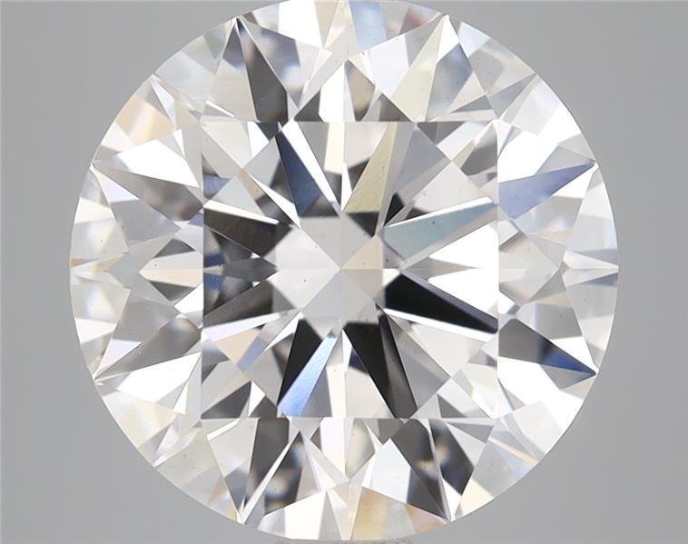 6.12ct D VS2 Rare Carat Ideal Cut Round Lab Grown Diamond