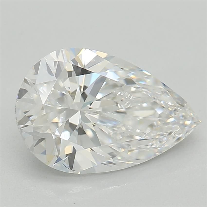 1.00ct D VVS2 Rare Carat Ideal Cut Pear Lab Grown Diamond