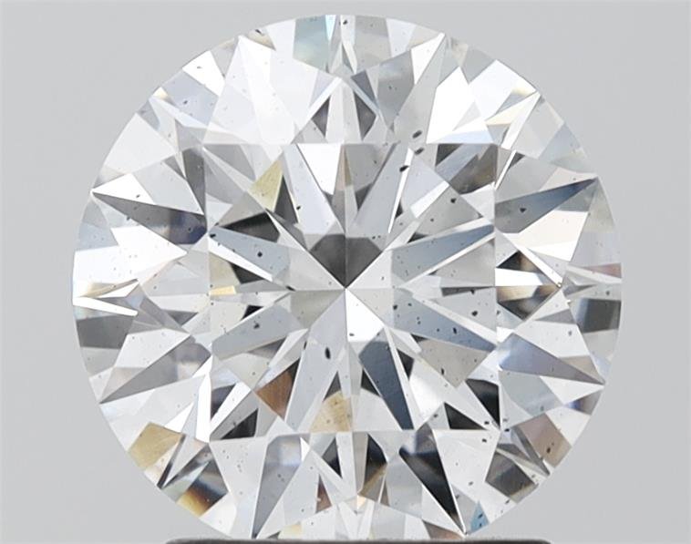 3.01ct F SI2 Rare Carat Ideal Cut Round Lab Grown Diamond