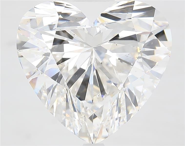 11.09ct G VS2 Rare Carat Ideal Cut Heart Lab Grown Diamond