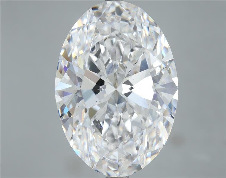 10.12ct E VS2 Rare Carat Ideal Cut Oval Lab Grown Diamond