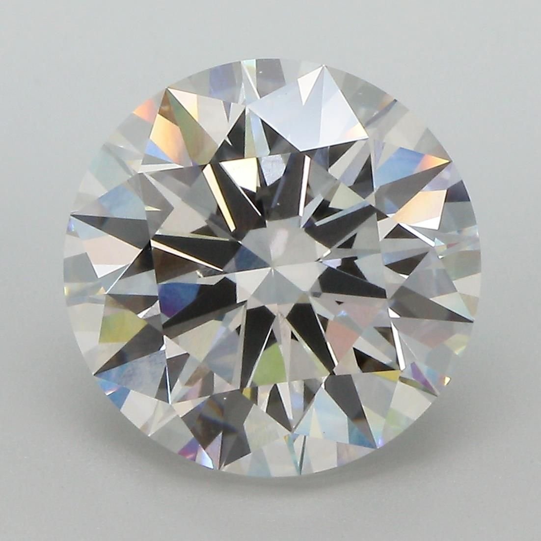 7.11ct E VS1 Rare Carat Ideal Cut Round Lab Grown Diamond