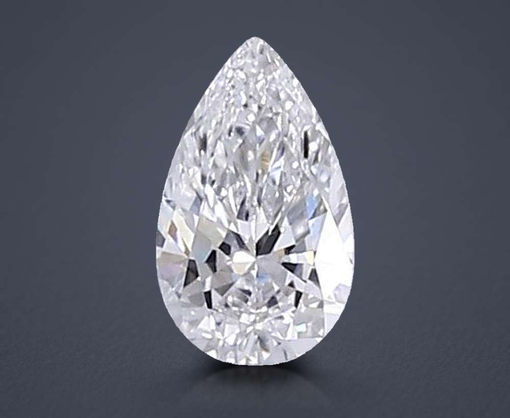 0.41 Carat Pear Lab Diamond