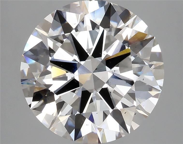 4.57ct F SI1 Excellent Cut Round Lab Grown Diamond