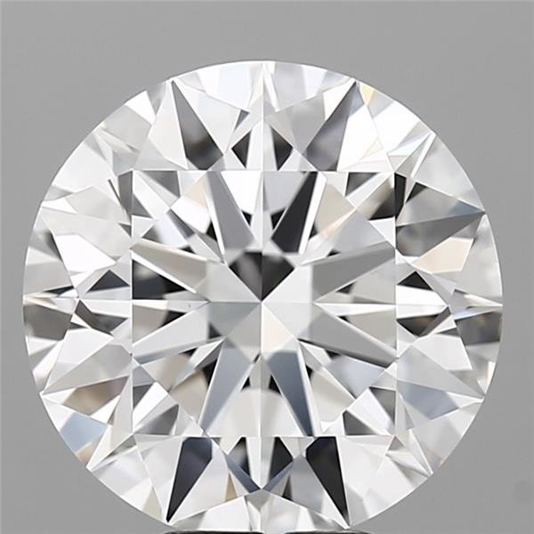 6.01ct E VS2 Rare Carat Ideal Cut Round Diamond