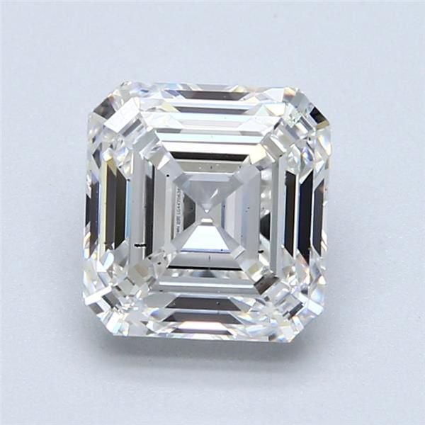 2.50ct G VS2 Rare Carat Ideal Cut Asscher Lab Grown Diamond