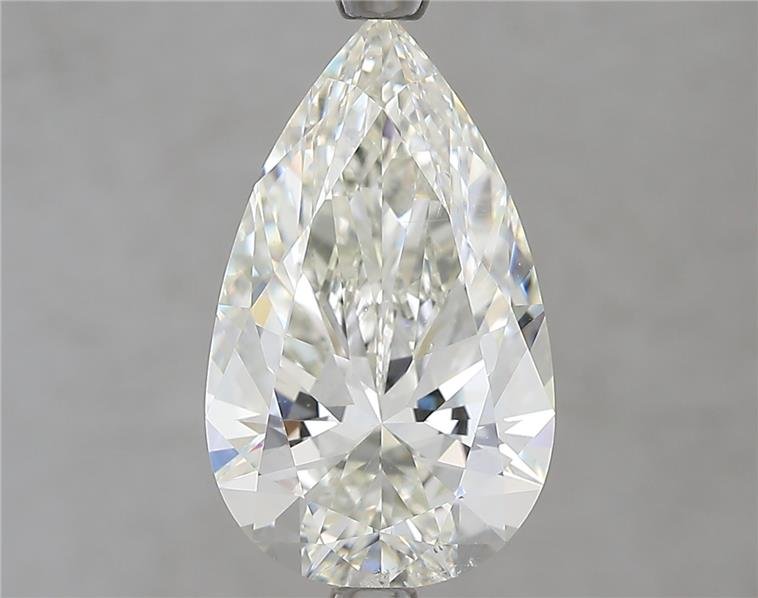 3.51ct J SI2 Rare Carat Ideal Cut Pear Diamond