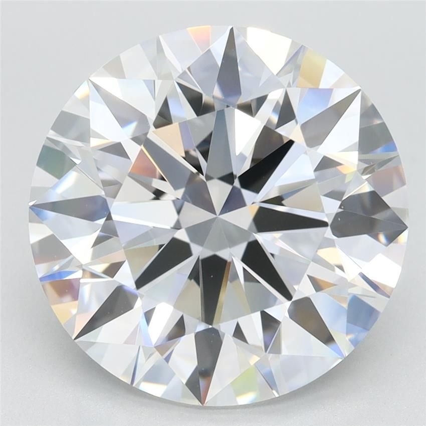 6.01ct E VVS2 Rare Carat Ideal Cut Round Lab Grown Diamond