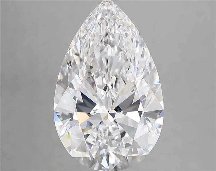 5.02 Carat Pear Lab Diamond