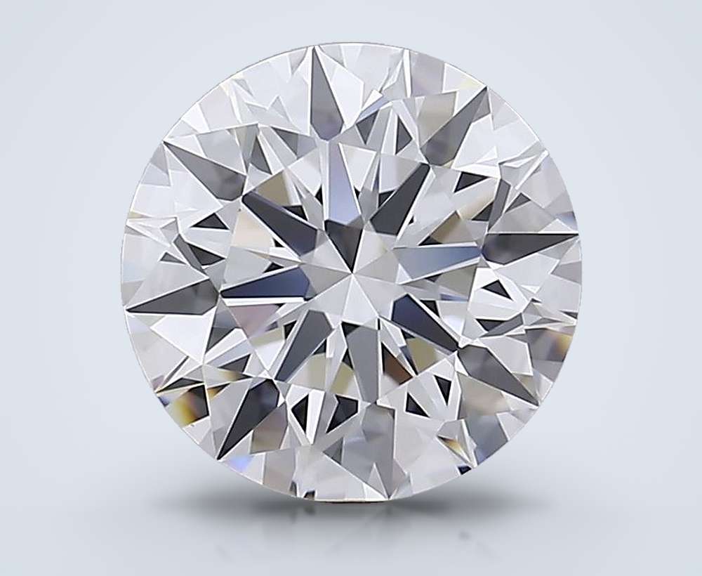 3.70 Carat Round Lab Diamond
