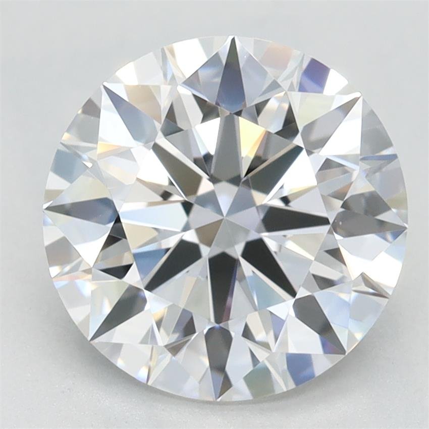 2.52ct D VVS1 Rare Carat Ideal Cut Round Lab Grown Diamond