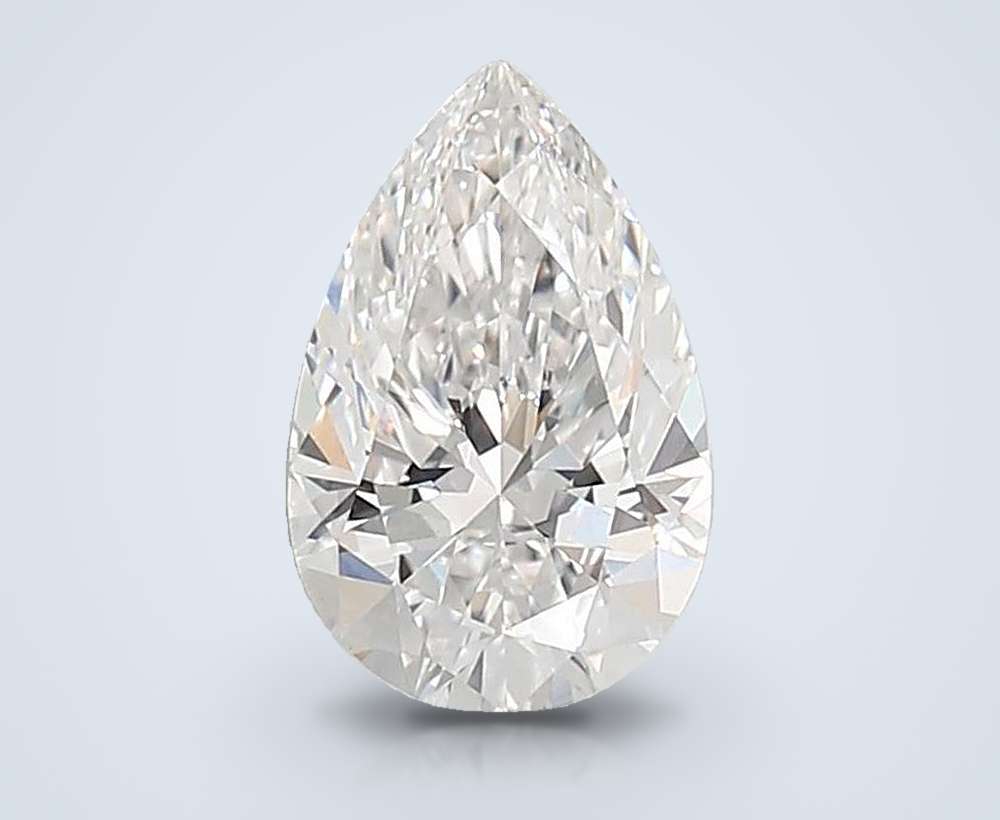 2.07 Carat Pear Lab Diamond