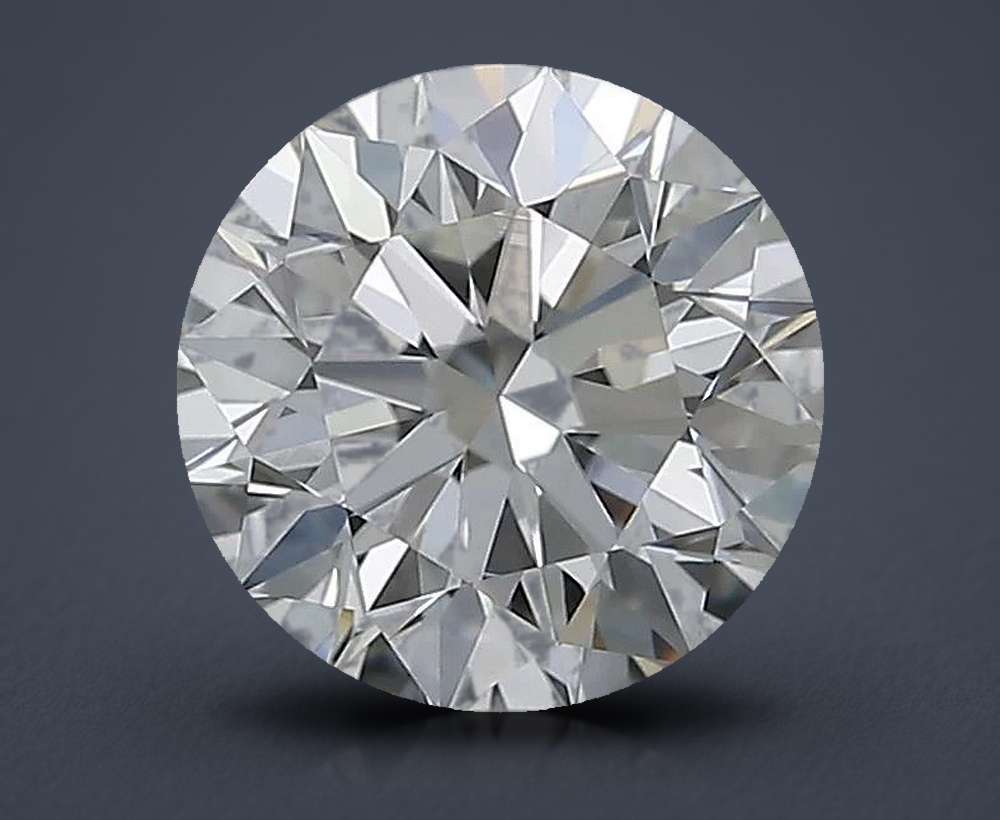 0.77 Carat Round Natural Diamond