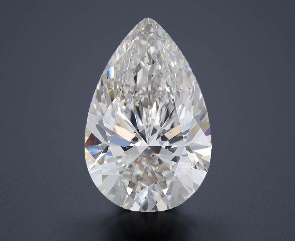 5.19 Carat Pear Lab Diamond