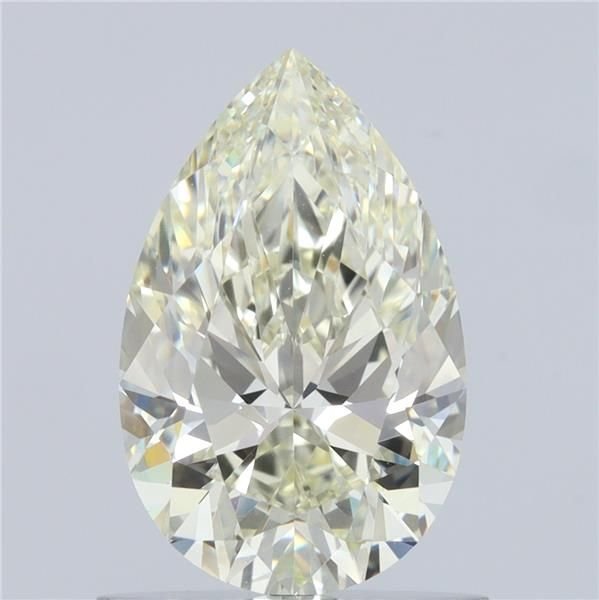 2.18ct K VVS2 Rare Carat Ideal Cut Pear Diamond