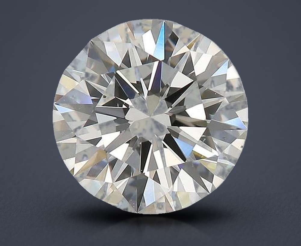 3.24 Carat Round Natural Diamond