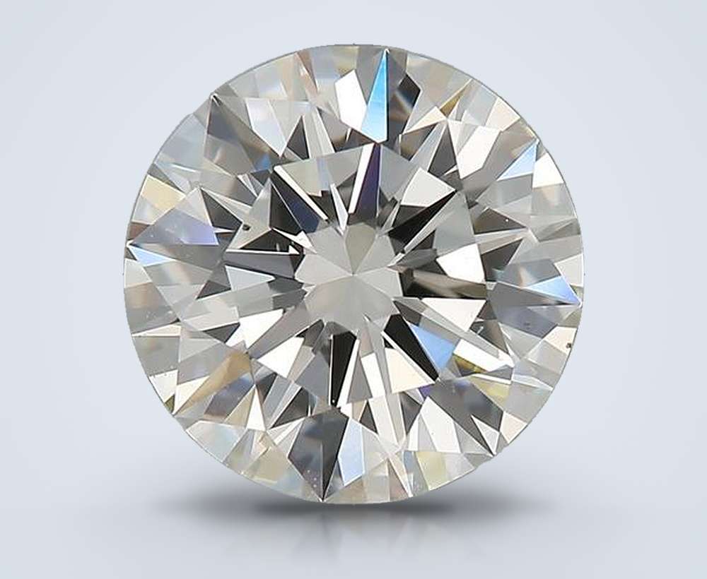 3.24 Carat Round Natural Diamond