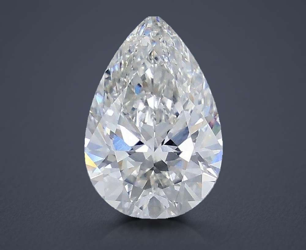 1.55 Carat Pear Lab Diamond