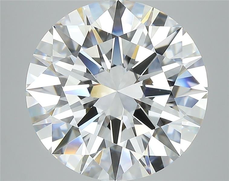 7.21ct F VS2 Rare Carat Ideal Cut Round Diamond