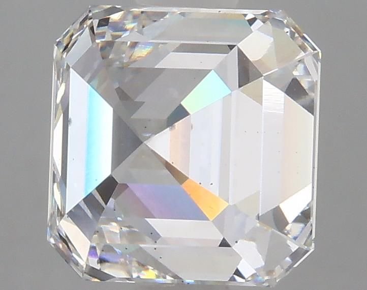 3.05ct E SI1 Excellent Cut Asscher Lab Grown Diamond