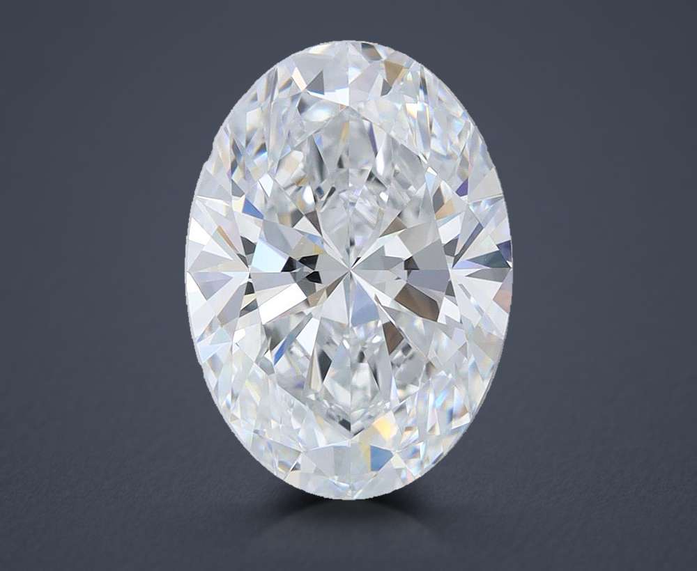 3.82 Carat Oval Lab Diamond