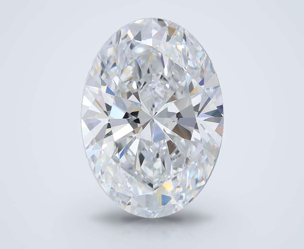 3.82 Carat Oval Lab Diamond