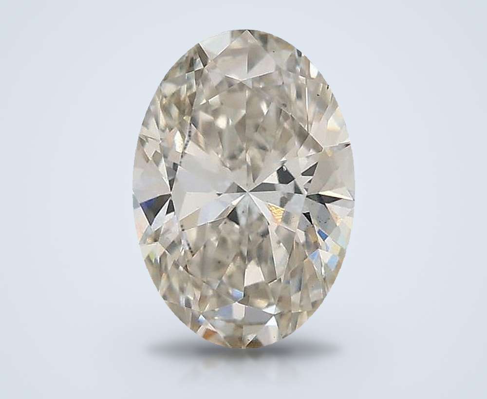 0.42 Carat Oval Lab Diamond