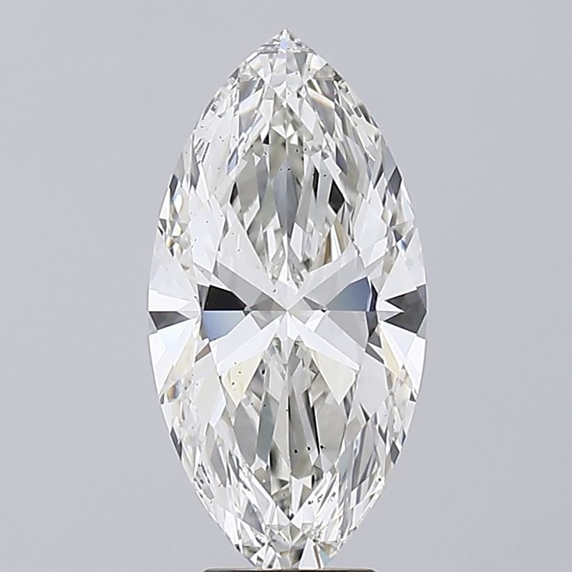 5.04ct H VS2 Rare Carat Ideal Cut Marquise Lab Grown Diamond