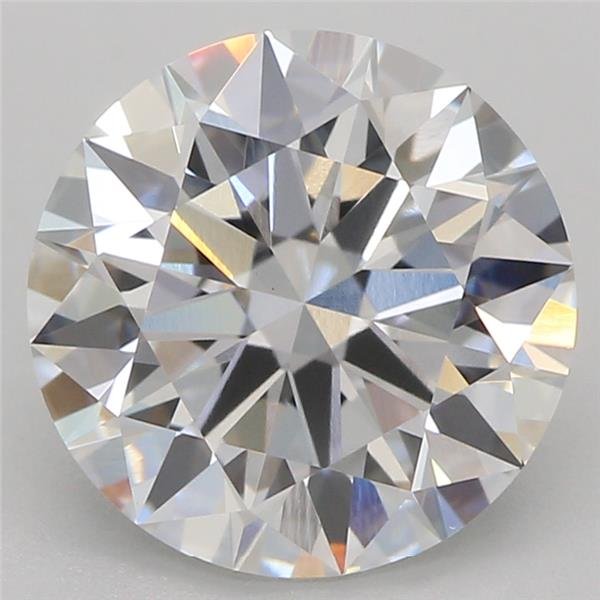 2.06ct D VS1 Rare Carat Ideal Cut Round Lab Grown Diamond