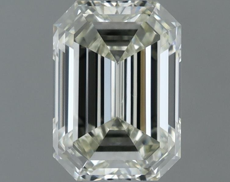 0.90ct K VS1 Rare Carat Ideal Cut Emerald Diamond