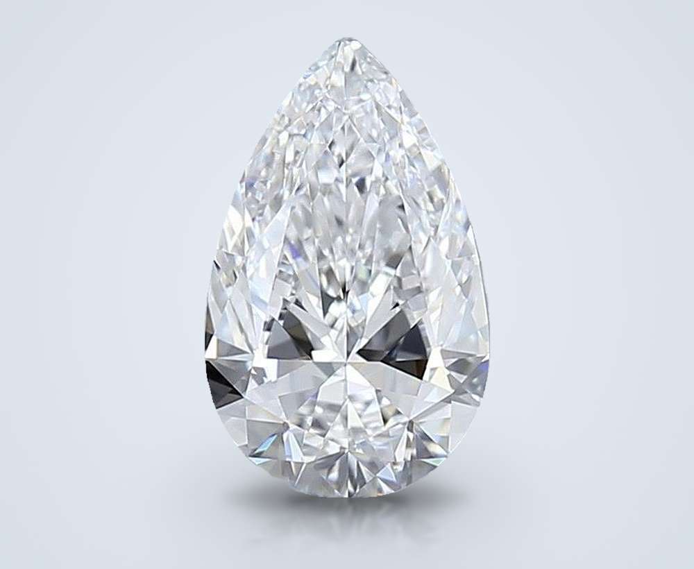 0.70 Carat Pear Natural Diamond