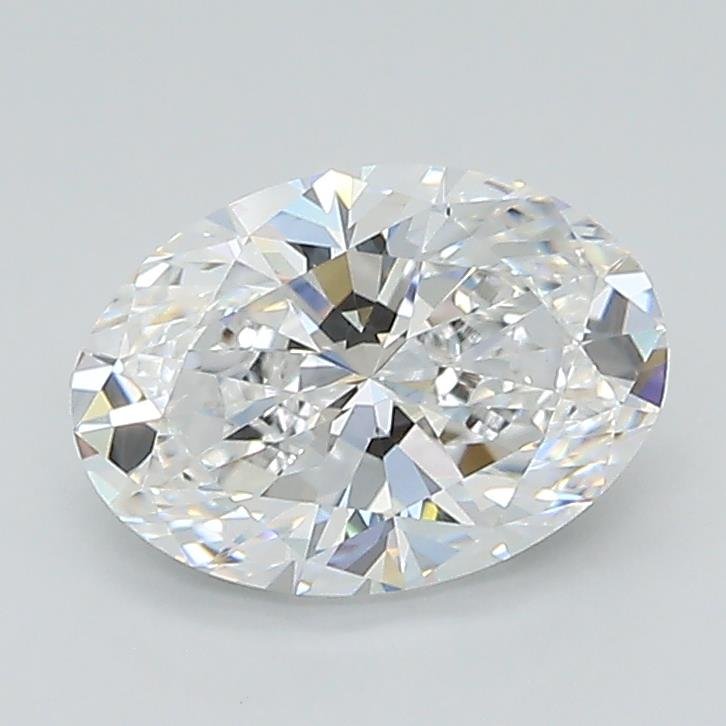 1.37ct D VVS2 Very Good Cut Oval Lab Grown Diamond