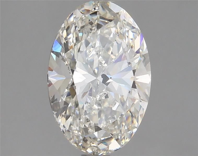 2.16ct H VS2 Rare Carat Ideal Cut Oval Lab Grown Diamond