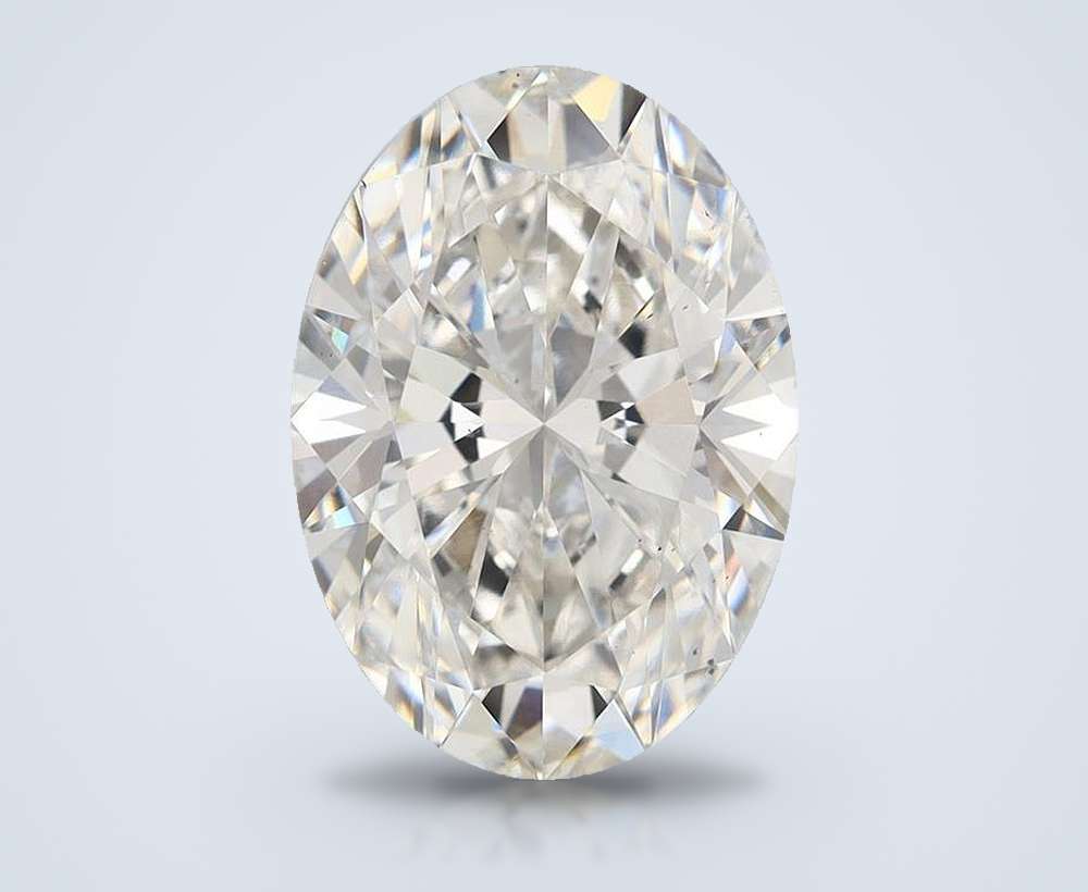 5.21 Carat Oval Lab Diamond