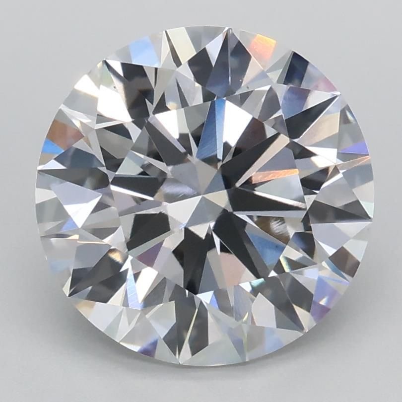 2.75ct F VS1 Rare Carat Ideal Cut Round Lab Grown Diamond