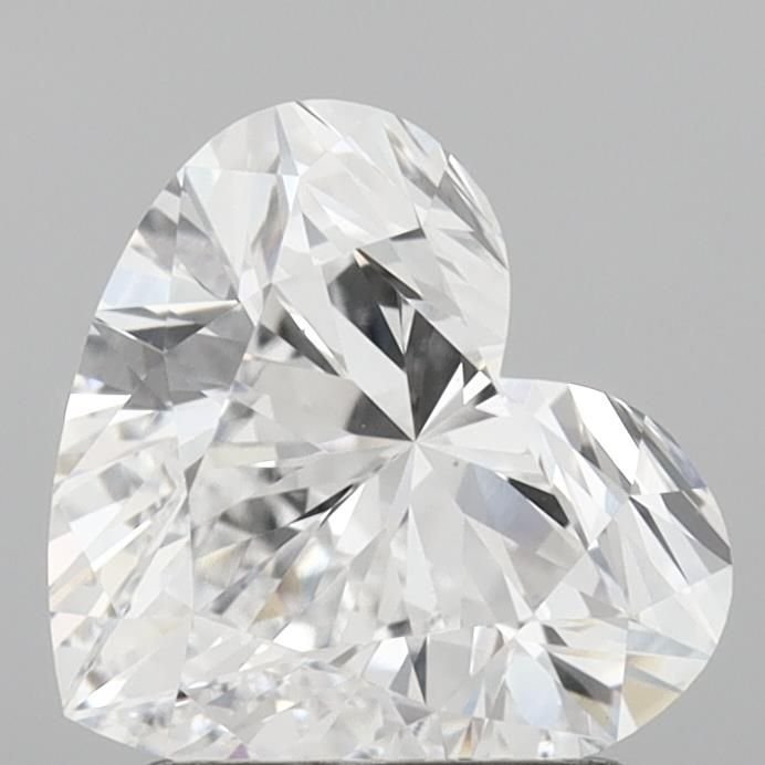 1.58ct D VS1 Rare Carat Ideal Cut Heart Lab Grown Diamond