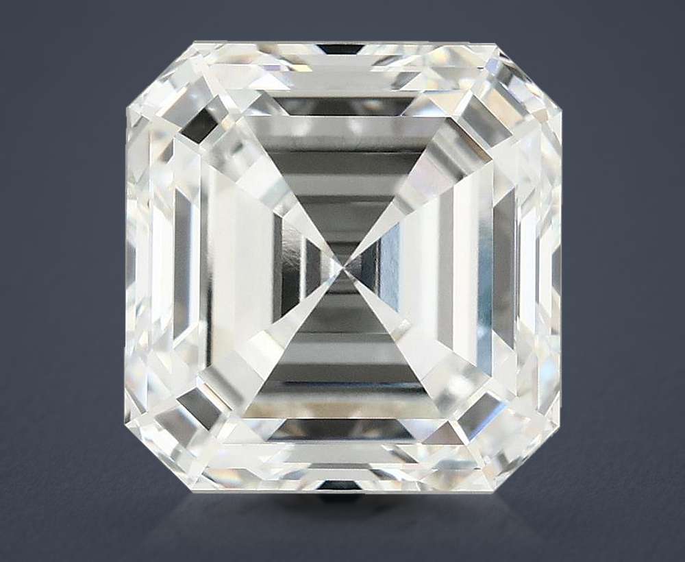 7.63 Carat Asscher Lab Diamond