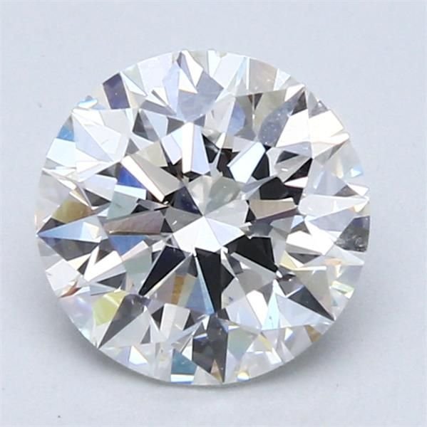 1.70ct F SI1 Rare Carat Ideal Cut Round Diamond