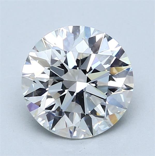 1.63ct G VVS2 Rare Carat Ideal Cut Round Lab Grown Diamond