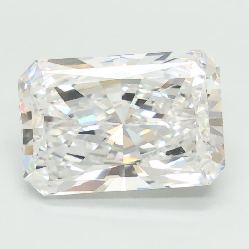 3.08ct E VVS2 Rare Carat Ideal Cut Radiant Lab Grown Diamond